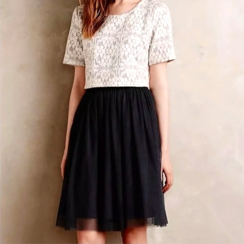 Anthropologie Weston "Claira" Laced Tulle Party Dress
